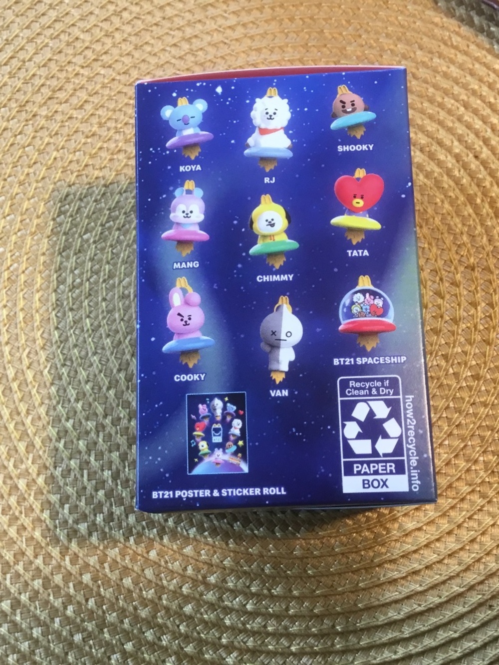 BT 21 Chimmy (McDonald Happy Meal Toy) - Picture 3 of 3